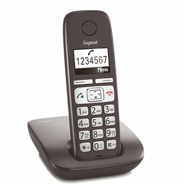 Gigaset E260 Telefono DECT Identificatore di chiamata Antracite
