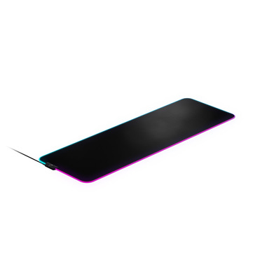 Steelseries QcK Prism Cloth XL Tappetino per mouse per gioco da computer Nero