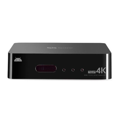 TELE System 21005314 set-top box TV Cavo, Ethernet (RJ-45) 4K Ultra HD Nero