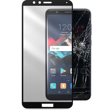 Cellularline Second Glass Capsule - Honor 7X Vetro temperato resistente con  cornice Trasparente.Nero | Protezione in offerta su Unieuro