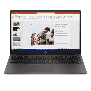 HP G10 AMD Ryzen™ 5 7520U Computer portatile 39,6 cm (15.6") Full HD 8 GB DDR4-SDRAM 512 GB SSD Wi-Fi 6 (802.11ax) Windows 11 Home Argento