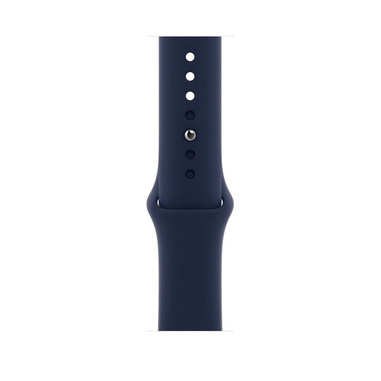 Apple Watch Series 6 GPS + Cellular, 44mm in acciaio inossidabile color oro  con cinturino Sport Deep navy | Smartwatch in offerta su Unieuro