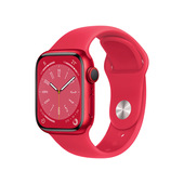 apple watch series 8 gps + cellular 41mm cassa in alluminio color (product)red con cinturino sport band (product)red - regular