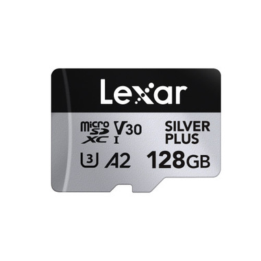 Lexar Professional SILVER PLUS 128 GB MicroSDXC UHS-I