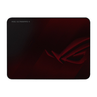 asus rog scabbard ii tappetino per mouse per gioco da computer rosso
