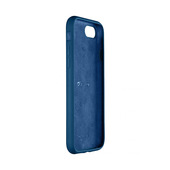 cellularline sensation - iphone 8/7/6 custodia in silicone soft touch blu