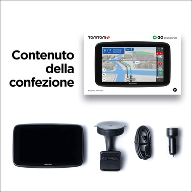 TomTom GO Discover | Navigatori Satellitari GPS in offerta su Unieuro