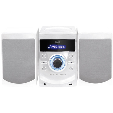 Trevi 0H105001 impianto stereo portatile Digitale 40 W Bianco