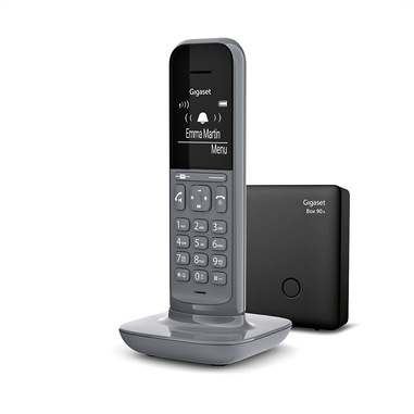 Gigaset CL390A Telefono analogico/DECT Identificatore di chiamata Grigio