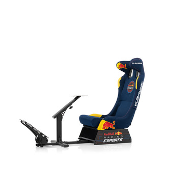 Playseat Evolution PRO Red Bull Racing Esports Sedia per gaming universale Sedia tappezzata Blu marino, Rosso, Bianco, Giallo