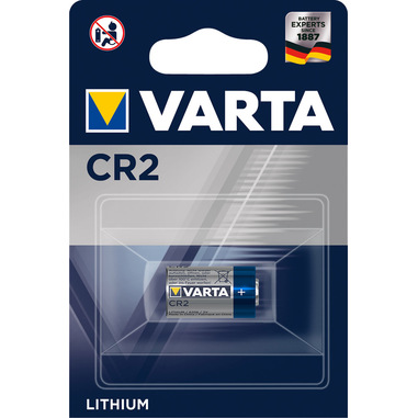 Varta Lithium Cylindrical CR2 Blister 1