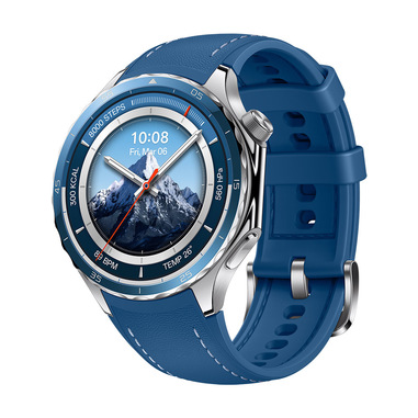 OPPO Watch X2, Display AMOLED da 1.50’’, Bluetooth 5.2 BLE, GPS, NFC, ColorOS Watch 7.0, Doppio processore Qualcomm, Android, Ricarica Rapida 0-100% 80min, 120 ore di Autonomia, ROM 32GB [Versione italiana], Summit Blue