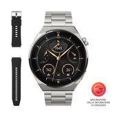huawei watch gt 3 pro 3,63 cm (1.43") 46 mm amoled 4g titanio gps (satellitare)