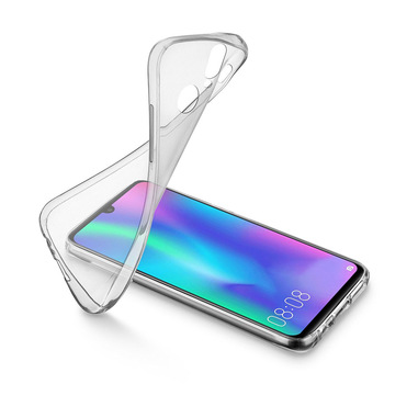 Cellularline Soft - Honor 10 Lite Protegge e valorizza il design dello smartphone Trasparente