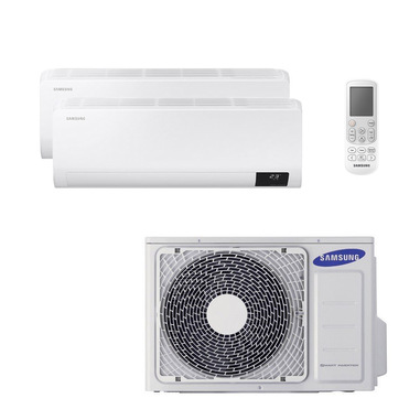 Samsung Luzon AJ040TXJ2KGEU + AR09TXHZAWKNEU x 2 Climatizzatore split system Bianco