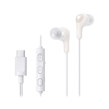 JVC HA-FR9UC Auricolare Cablato In-ear Musica e Chiamate USB tipo-C Bianco