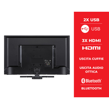 Televisor LED HITACHI 32HAE4250 32 Pulgadas FULL HD SMART TV WIFI HITACHI  32Â¨ FULL HD (1080p)
