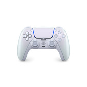 sony controller wireless dualsense, playstation 5 chroma pearl