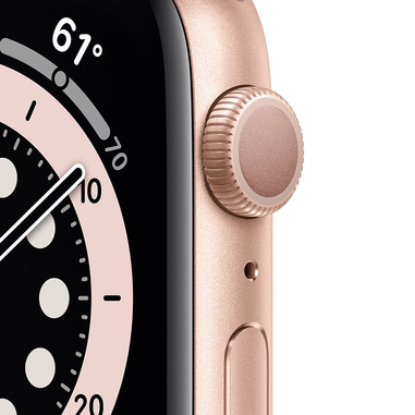 Apple Watch Serie 6 GPS, 44mm in alluminio oro con cinturino Sport Rosa  sabbia | Smartwatch in offerta su Unieuro