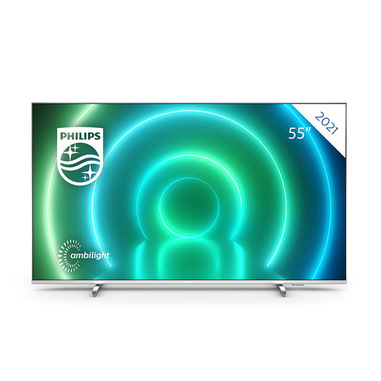 Philips 55PUS7956/12 TV 139,7 cm (55") 4K Ultra HD Smart TV Wi-Fi Argento