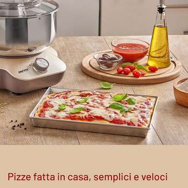 IMPASTATRICE PLANETARIA PER PIZZA A DOPPIO GANCIO 