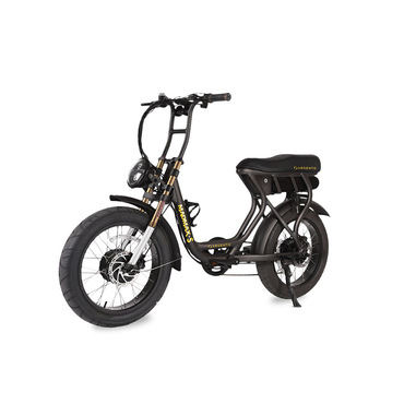 Argento Bike MadMax-S Nero, Oro Alluminio 50,8 cm (20") 30 kg