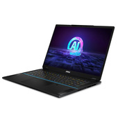 msi stealth a1vgg-013it intel core ultra 9 185h computer portatile 45,7 cm (18") quad hd+ 32 gb ddr5-sdram 1 tb ssd nvidia geforce rtx 4070 wi-fi 7 (802.11be) windows 11 home nero