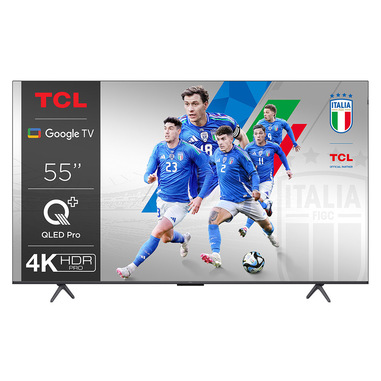 TCL C65 Serie C6 Smart TV QLED 4K 55 55C655, audio Onkyo con subwoofer, Dolby Vision – Atmos, Google TV