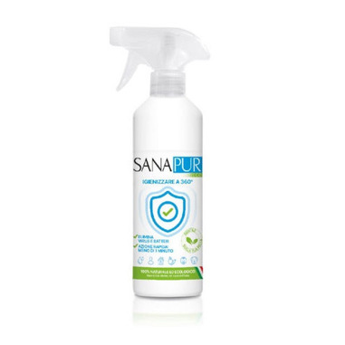S2Life Sanapur Eco Hand sanitizer 500 ml Flacone a pompa Liquido