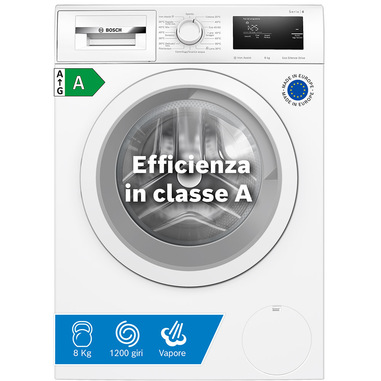 Bosch Serie 4 WAN24008II Lavatrice a carica frontale 8 kg 1200 rpm Classe A
