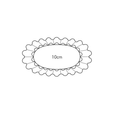 Tescoma Set 6 stampi ovali per tartellette delicia