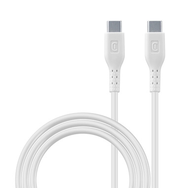 Cellularline USB cable 5A - USB-C to USB-C Cavo 5A da USB-C a USB-C per la ricarica e sincronizzazione dati