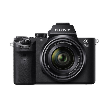 Sony α Alpha 7 II, fotocamera mirrorless con obiettivo 28-70mm, attacco E, sensore full-frame, 24.3 MP