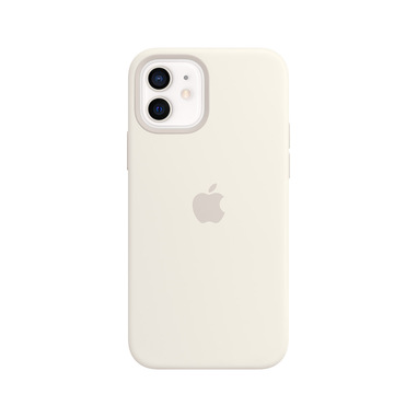 Apple Custodia MagSafe in silicone per iPhone 12 | 12 Pro - Bianco