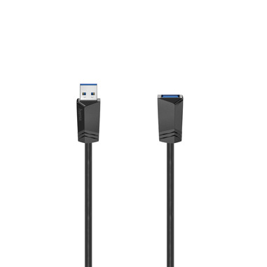 Hama Cavo prolunga USB A M / USB A F , USB 3.0, 1,5 metri, nero