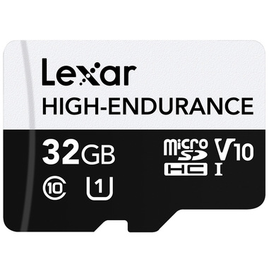 Lexar High-Endurance 32 GB MicroSDHC UHS-I Classe 10