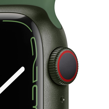 Apple Watch Series 7 GPS + Cellular, 41mm Cassa in Alluminio Verde con  Cinturino Sport Verde | Smartwatch in offerta su Unieuro