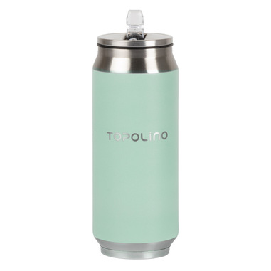 Fiat Topolino Uso quotidiano 500 ml Acciaio inox Colore acqua