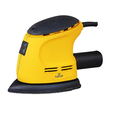 Tudor M07242 levigatrice portatile 12000 Giri/min Nero, Giallo 105 W