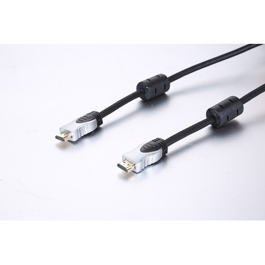 Electroline HD-2 cavo HDMI 3 m HDMI tipo A (Standard) Nero