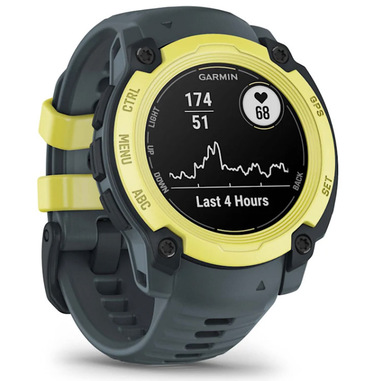 Garmin Instinct E 2,18 cm (0.86") MIP 40 mm Digitale 166 x 166 Pixel Grigio, Lime GPS (satellitare)