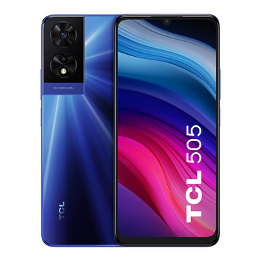 TCL 505 17,1 cm (6.75") Doppia SIM Android 14 4G USB tipo-C 8 GB 512 GB 5010 mAh Blu