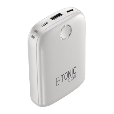 Cellularline E-Tonic batteria portatile 10000 mAh Bianco