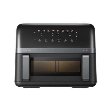 MOVA Tech FD20 PRO Doppia 9 L Indipendente 2700 W Friggitrice ad aria calda Nero