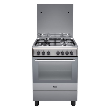 Hotpoint H6TMH2AF (X) IT Cucina Gas Stainless steel A