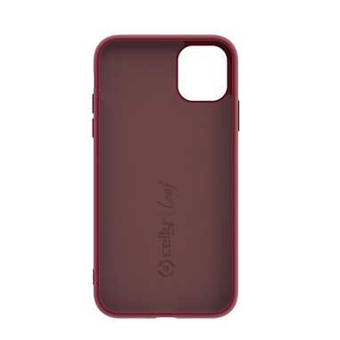Celly LEAF custodia per cellulare 15,5 cm (6.1") Cover Rosso