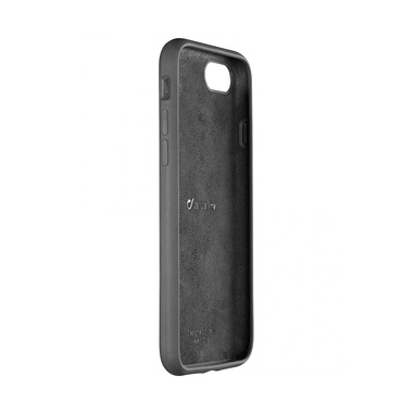 Cellularline Sensation - iPhone 8/7/6 Custodia in silicone soft touch Nero