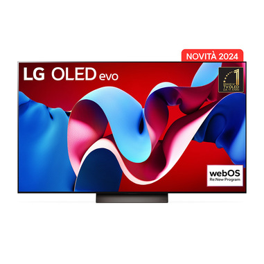 lg oled evo c4 ai 55'' serie c48 oled55c48la, 4k, 4 hdmi, dolby vision, smart tv 2024