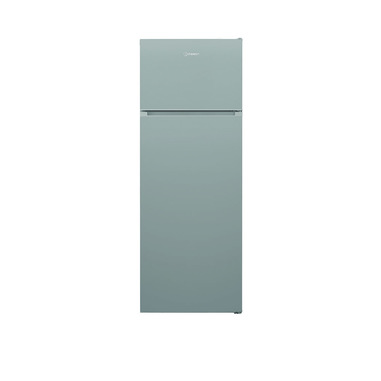 Indesit I55T1 612S Frigorifero doppia porta a libera installazione, Statico , 54 cm, Classe E, Silver, 37 db, h 1606cm