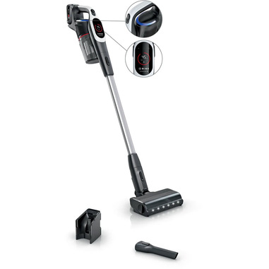 Bosch BCS931WBA Aspirapolvere ricaricabile, Unlimited 9, Bianco
